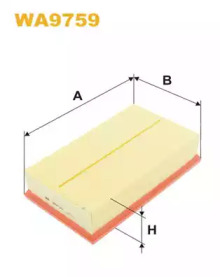 WIX FILTERS wa9759 -  Воздушный фильтр